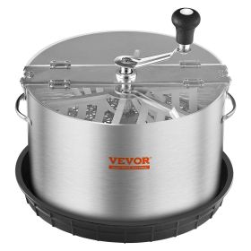 VEVOR Bud Leaf Trimmer, 16 inch Stainless Steel Manual Bud Trimmer Machine, with Clear PET Cover for Visual Cutting, Hand Pruners Included